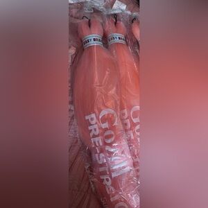 Pink braiding hair extensions- set of 2